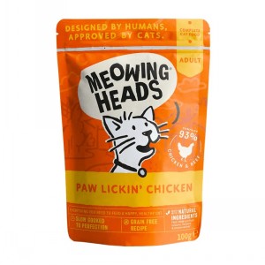 Meowing Heads Chicken Pouch